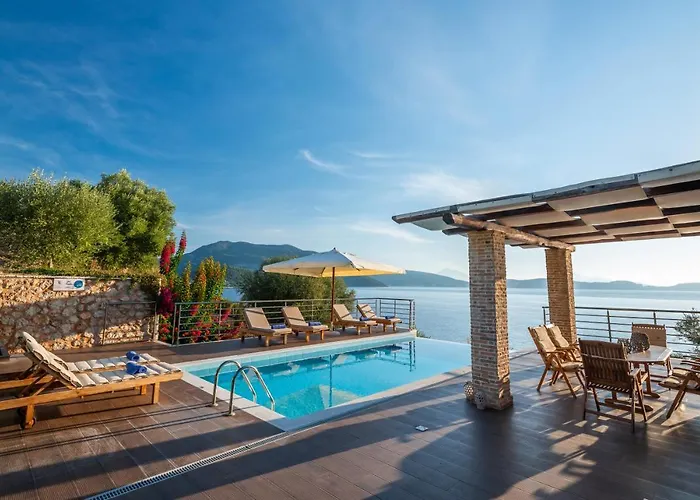 Seafront Marine With Private Sea Access - Iris Lefkada