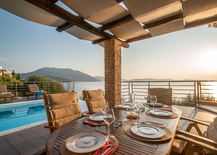 וילה Seafront Marine With Private Sea Access - Iris Lefkada